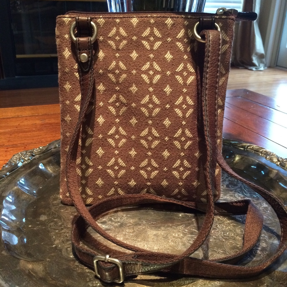 Fossil Patterned Crossbody - image 7